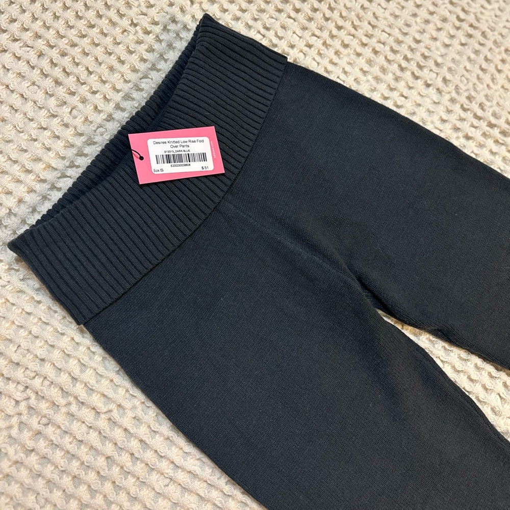 NWT Women’s Edikted Flare Knitted Pants